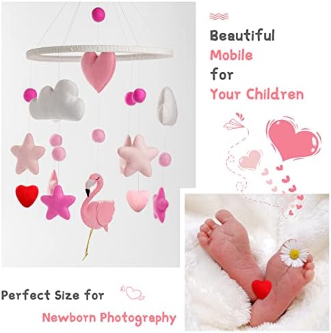 40 peças Felas bolas de feltro para artesanato Valentines forma de coração feltro pom pom