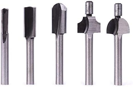 10pcs 1/8 3mm Shank HSS Router Bits Arquivos para o conjunto de ferramentas rotativas Sanders