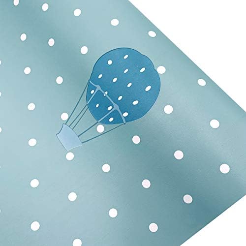 Yifely Green Strawberry Shelf Liner Balloon Gaveta Tampa de papel de aluguel de renovação auto-adesiva Furnitros antigos de 17,7 polegadas por 9,8 pés