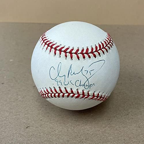 Clay Bellinger 35 Inscrito assinado oal budig beisebol automático com holograma B&E - Bolalls autografados