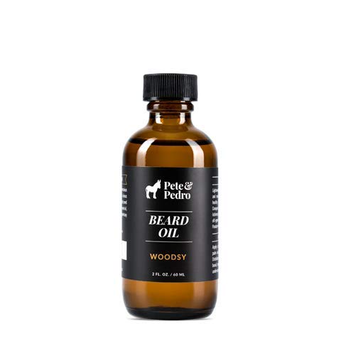 Pete & Pedro Beard Oil - ingredientes naturais e orgânicos, perfume masculino e amadeirado | Hidratos e suaviza a barba e