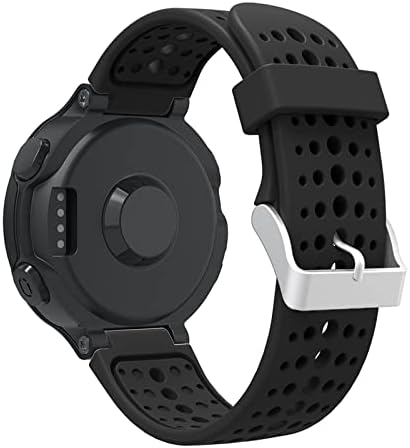 XJIM Soft Silicone Watch Strap Substacement Wrist Watch Band para Garmin Forerunner 220/230/235/620/630 WatchBand com