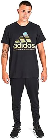Camiseta gráfica de gradiente esportivo da Adidas Men's Sport