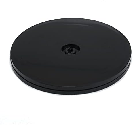 HNGSON 2PCS BLAT BLAT TIGNABLE Base rotativa durável de 4,8 polegadas, para mesa de jantar de cozinha e organização