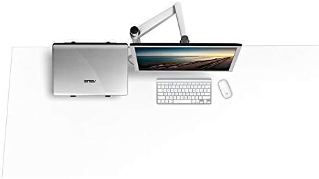 OA-7 Multimedia Desktop 25 polegadas LCD Monitor+ suporte do lapto-lapter Table Table Monitor duplo braço de suporte Base de suporte