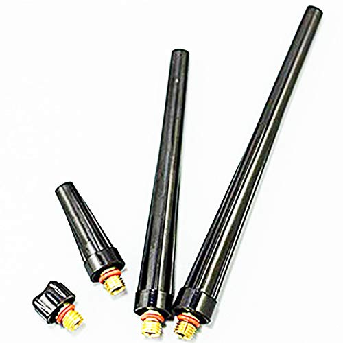 4pcs Kit de tampa traseira de TIG médio curto 41V33 41V35 41V24 41V24L FIT TIG TORCH WP SR SR DTA DB 9 20 25