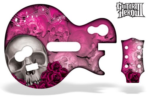 Guitar Hero 3 Skin for Nintendo Wii - Coletor de osso rosa