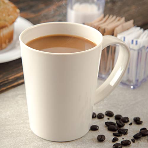 Carlisle Foodservice Products 4306842 Tritan Coffee caneca de café, 12 onças, osso