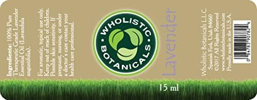 Óleos essenciais de lavanda de lavanda Botânicos - Óleos Essentiais de Aromaterapia - óleo essencial puro - 15 ml