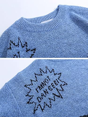 Aelfric Eden van gogh suéter de girassol pintando pulôver imprimido mass de mangas compridas tricotadas casuais grandes tops