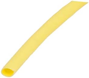X-Dree 8m Comprimento de 1 mm 1 mm Isollo de poliolefina interna Tubo encolhida pelo tubo encolhida Página amarela (8m de longitud