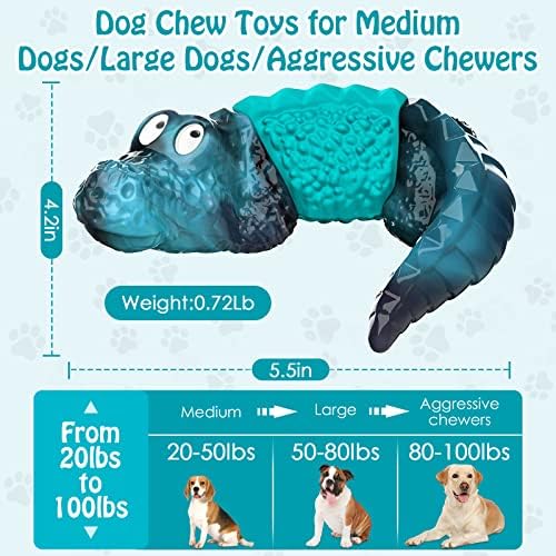 Wowbala Dog Chew Toys para mastigar agressivos/brinquedos para cães para cães grandes/brinquedos para cães para mastigadores agressivos/brinquedos grandes de cachorro/brinquedos de cães/tons de cã