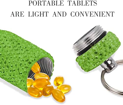 2 peças Bling Pill Rececter e 4 Pack Iridescence plástico toalhas de mesa