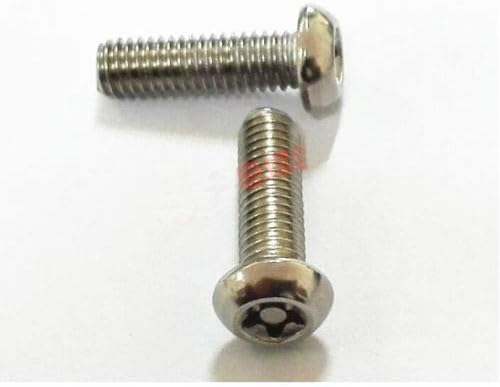 Parafuso M6 Cabeça redonda de encaixe de cinco pontas com parafusos de coluna PAN PAN TORX T & TX BOLTS M6X30MM