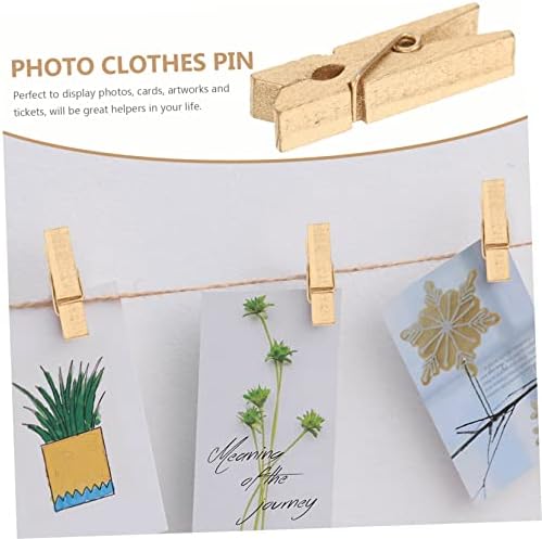 Prendedores de roupas naturais de prendedores de madeira pino prendedores de roupas coloridos pino de natividade 100pcs scrapbooking