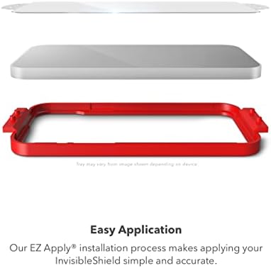 ZAGG InvisibleShield Glass Elite VisionGuard Screen Protector para Apple iPhone 14 Plus/ 13 Pro Max-5x mais forte,