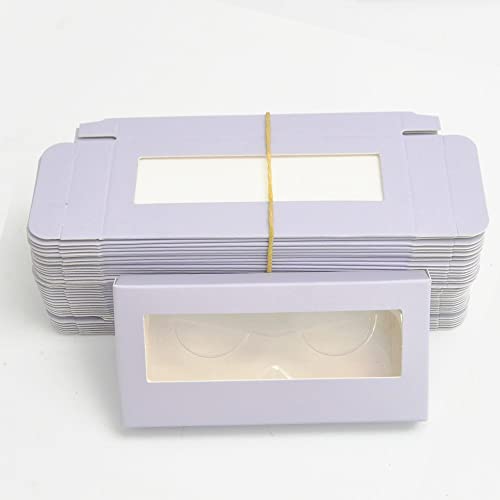 Caixas de papel de embalagem de cílios falsos Caixas de cílios embalagens Casas de maquiagem 3D Casos de retângulo