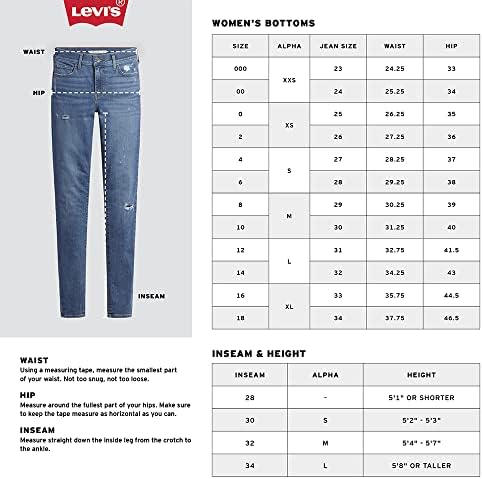 Jeans mamãe de cintura alta feminina de Levi