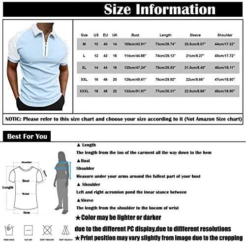Camisas pólo para homens com zíper de moda masculino costura de camiseta