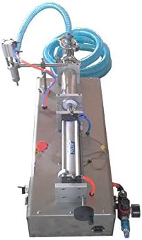 Mxbaoheng Horizontal Máquina de encher líquido pneumática completa para shampoo, água, óleo 10-300ml