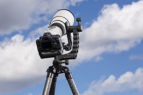 Cabeça Gimbal para lentes telefoto por PromediaGear: Acessório de câmera para fotografia ao ar livre e de vida selvagem, peças usinadas