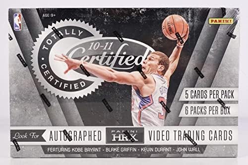 2010/11 Panini totalmente certificado Basketball Hobby Box - Basketball Wax Packs