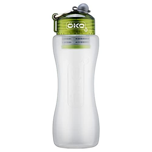 Oko H2O 1L Filtration Bottle para cloro, chumbo, micro plásticos e outros contaminantes