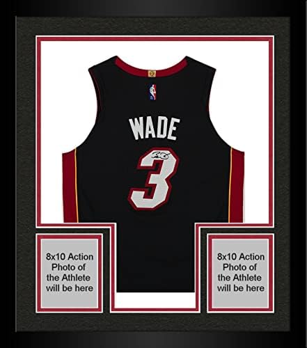 Dwyane Wade Miami Heat autografado Nike 2021-2022 Jersey autêntica de diamante - camisas da NBA autografadas