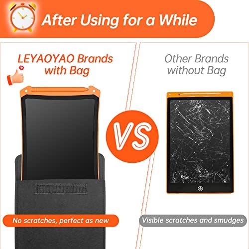 Leyaoyao LCD Writing Tablet, comprimido colorido de desenho com sacola de proteção, almofada de desenho de crianças 8,5