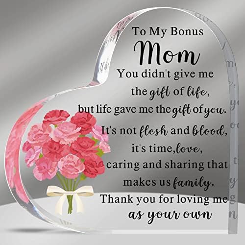 Presentes da mãe bônus Presentes de aniversário para mamãe de filhas Son Son Significativo Presentes Ideal Coração