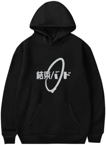 Bocchi The Rock Hoodie Anime Kesseku Band Logo Men/Women Seltestrocolador unissex