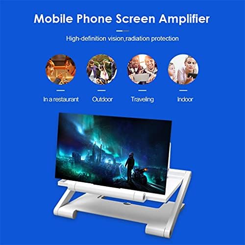 WFJDC Protable 3D Tela Mobile Screen Amplifier Portable Screen Universal Melhor expansor de tela para smartphone