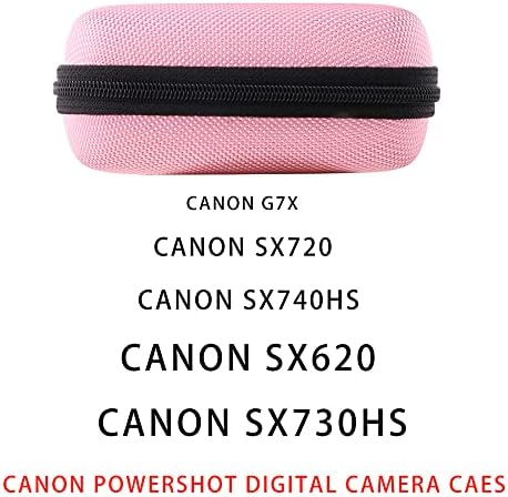 Caso de viagem de Waiyu Eva Hard para Canon PowerShot G7X/SX730HS/SX620HS/SX720HS/SX740HS