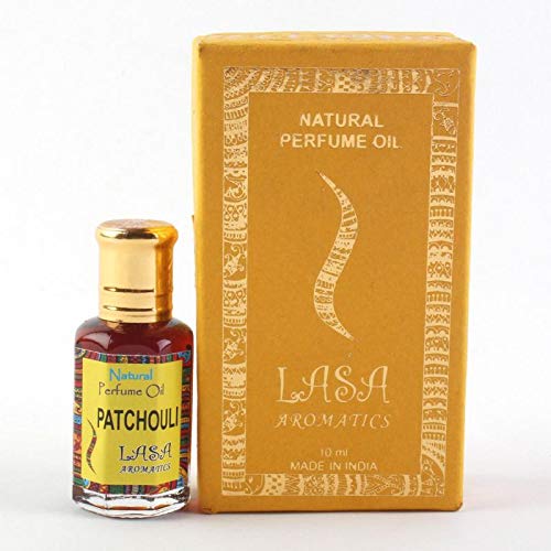 Lasa aromática de perfume natural patchouli fragrância pura e natural - 10 ml