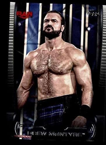 2021 Topps WWE Undisputed 10 Drew McIntyre Wrestling Trading Card