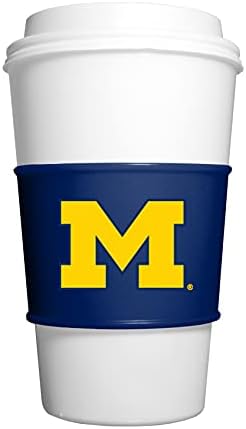 Obras -primas NCAA Michigan Wolverines, Team Cup Gripz Drink Sleeve