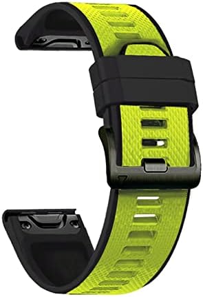 Aehon 26 22mm Sport Silicone Watch Bandrap Wristrap for Garmin Fenix ​​6x 6 6s Pro 5x 5 Plus 3 3HR D2 Mk2 Easy Fit Lançamento rápido Wirstband