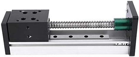 JF-XUAN Linear Guide Rail 400 mm, alumínio da liga de alumínio Tabela de movimento linear de parafuso
