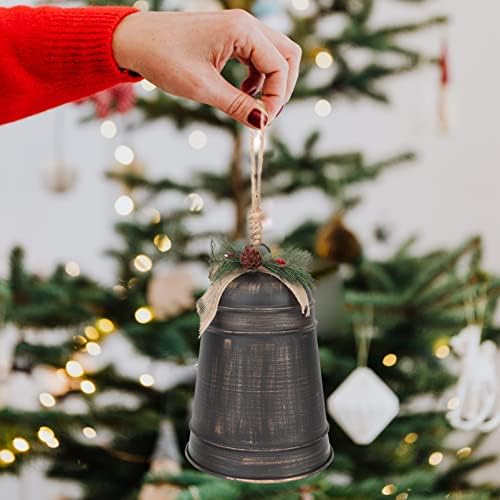 Aboofan christmas jingle sinos ornamentos de natal árvores penduradas sino de natal sinos decorativos para artesanato wall