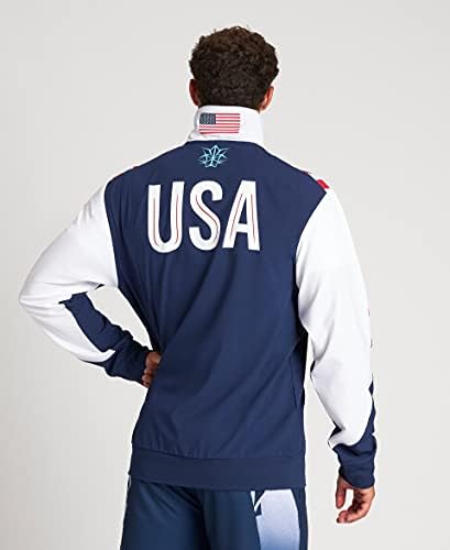 Arena Women's Unisex OG USA Aquecimento Jaqueta