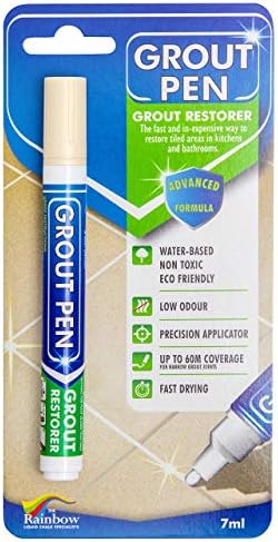 Marcador de tinta de ladrilhos de creme de rejunte: caneta à prova d'água, corante de argamassa e caneta selador para banheiro,