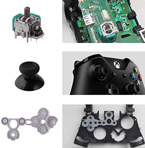 3D Analog Joystick Thumb Stick Sensor Gamepad Parte de substituição de Thumbstick para o controlador Xbox One com