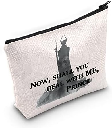 ZJXHPO Evil Villain Bag Cosmetic agora você deve lidar comigo Prince Maquia
