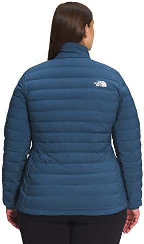 O North Face Women's Plus Belleview Streting Down Jacket, Blue Shady, 1x
