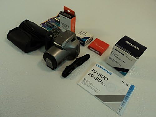 Câmera de filme do Olympus SLR de 28 mm a 110 mm totalmente automática IS-30 DLX
