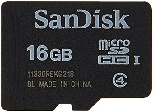 Sandisk SDSDQM -016G - B35A 16 GB MicrosDHC Memory Card, classe 4, preto