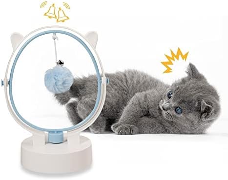 NC Toys de gato de gato balançar entretenimento de quebra -cabeça de sino de gato para aliviar os brinquedos de gato vazar brinquedos