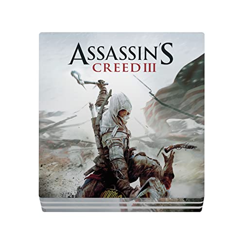 Designs de capa principal licenciados oficialmente Assassin's Creed Game Capa III Graphics Vinyl Stick Skin Decal
