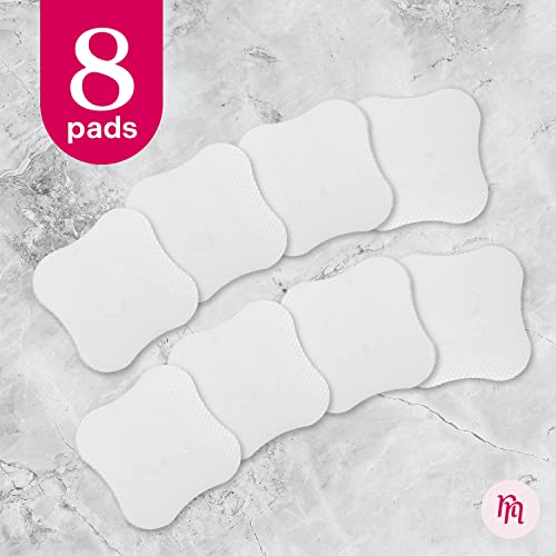 [8 almofadas] Almofadas de hidrogel para suporte de dor de amamentação - Almofadores de gel de alívio imediato Padrões calmantes - Aplicar almofadas de bico de gel para amamentação - forma reutilizável Ajustando as almofadas de gel de amamentação