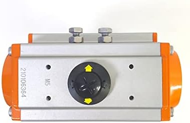 DN50 Válvula de esfera pneumática de três peças Plataforma alta Frea de aço inoxidável Q611F-16P Cilindro de ação dupla 1pcs